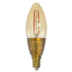   L2H Pro E14 4.5W 400lm okos izzó gyertya filament 1800-2700K C35 8008H