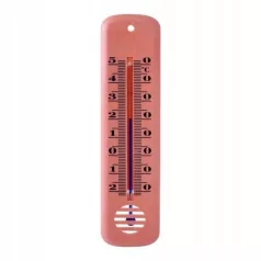 Hőmérő beltéri 35x145 mm barna 3000129