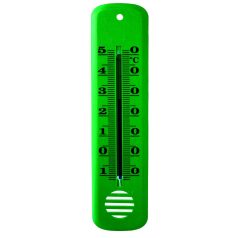 Hőmérő beltéri 35x145 mm zöld 3000150