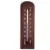 Hőmérő beltéri fa 40x150mm mahagóni 3000075