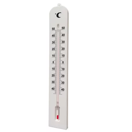 Hőmérő kül- és beltéri 66x405mm fehér 3000372
