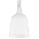 Lámpafüggeszték, spirálos 50-130cm E27, max. 60W fehér 0513060555