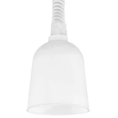   Lámpafüggeszték, spirálos 50-130cm E27, max. 60W fehér 0513060555