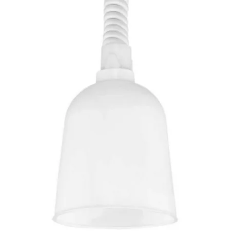 Lámpafüggeszték, spirálos 50-130cm E27, max. 60W fehér 0513060555