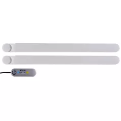   LED pult megvilágító FLEXLIGHT 2x3.4W ezüst alapkészlet 2409011010