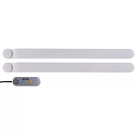 LED pult megvilágító FLEXLIGHT 2x3.4W ezüst alapkészlet 2409011010