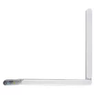 LED pult megvilágító FLEXLIGHT 2x3.4W ezüst alapkészlet 2409011010