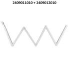 LED pult megvilágító FLEXLIGHT 2x3.4W ezüst alapkészlet 2409011010