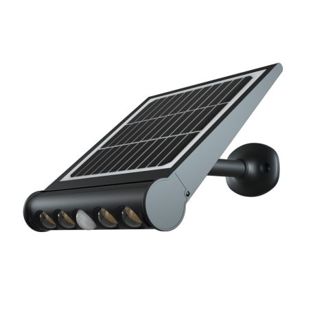 Napelemes LED lámpa mozgásérzékelővel 8W 950lm 4000K 46818