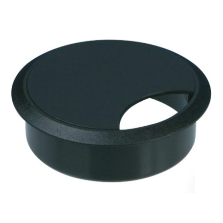 Kábelbevezető asztalba 59 mm Ø fekete