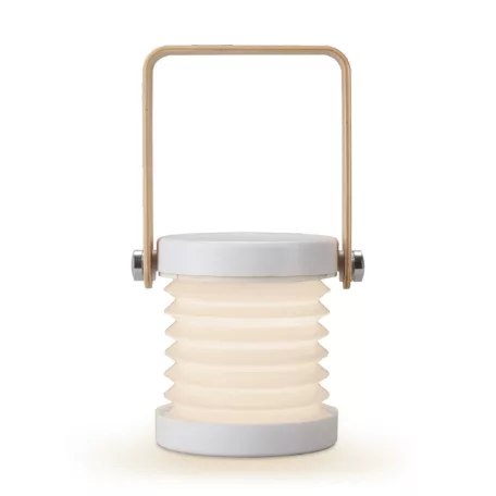 LED design lámpa LANTERN, újratölthető USB RGB 7223H