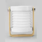 LED design lámpa LANTERN, újratölthető USB RGB 7223H