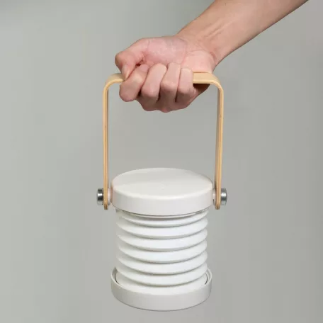LED design lámpa LANTERN, újratölthető USB RGB 7223H