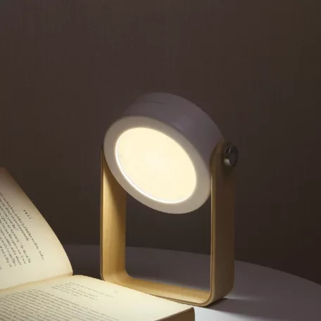 LED design lámpa LANTERN, újratölthető USB RGB 7223H