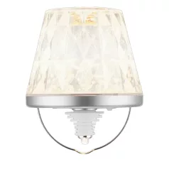   LED palacklámpa akkumulátorral Lamprusco 3000K kristály 2021001735