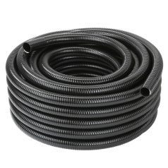 PVC gégecső lépésálló 750N Ø25 10 méter fekete 7491H