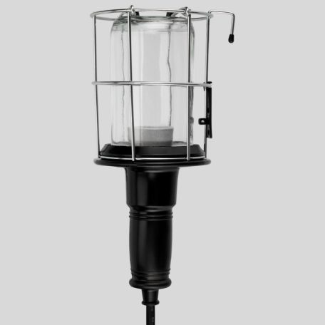 Kézilámpa, fémkosaras, E27, max.:60W, 5m gumikábellel, IP44 0090820511 (6912H)