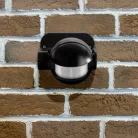 Mozgásérzékelő 180° fekete, IP44 0687H