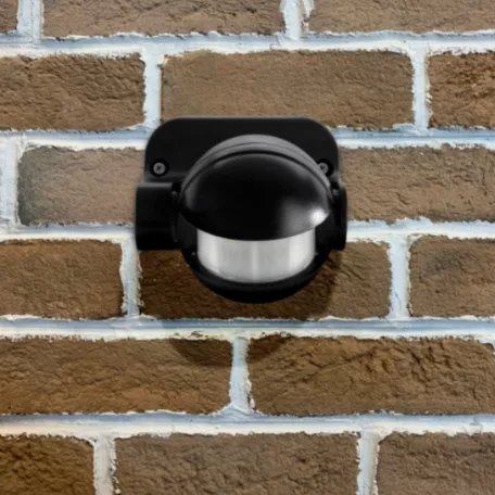Mozgásérzékelő 180° fekete, IP44 0687H