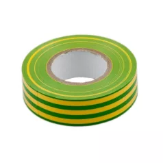 Szigetelőszalag, 19mm x 20m, zöld/sárga 0693H