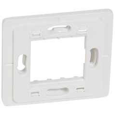   Céliane rögzítőperem ZigBee vezérlőhöz (termész., opálos,üveghatású,eloxált fém), fehér 080277