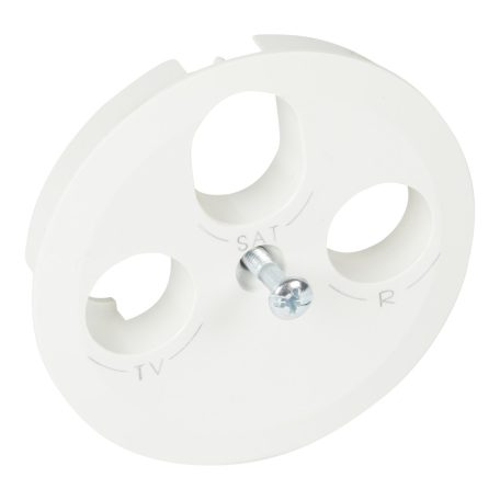 Céliane TV-R-SAT burkolat 2 kimenet, fehér 068286