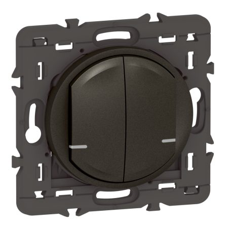 Céliane with Netatmo okos vezeték nélküli 4-es szcenárió kapcsoló (kinetikus távvezérlő), falon kívüli, keret nélkül, grafit 067769L
