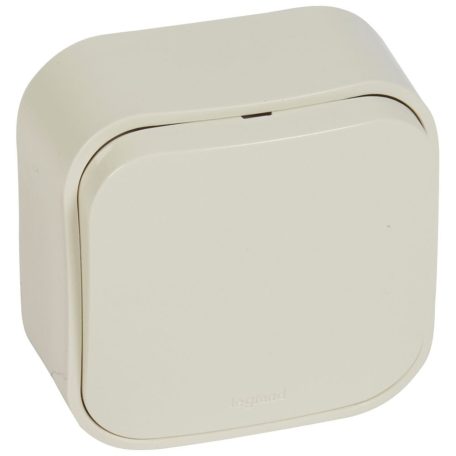 Forix IP20 falon kívüli egypólusú kapcsoló, 10 AX - 250 V~ bézs 782430