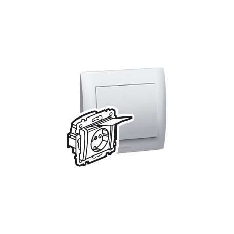Galea Life 2P+F földelt csatlakzóaljzat csapófedéllel IP44 fehér 775924