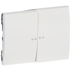 Galea Life kettős billentyű 2 fényjelzős, fehér 771079