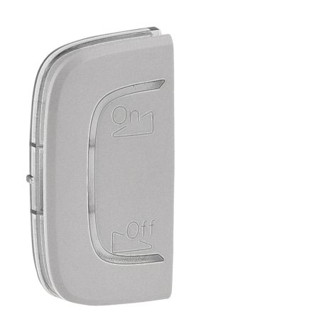 MyHOME (Valena Allure) hangerővezérlés, fényerőszabályzás bal oldali burkolatolat, aluminium 755578