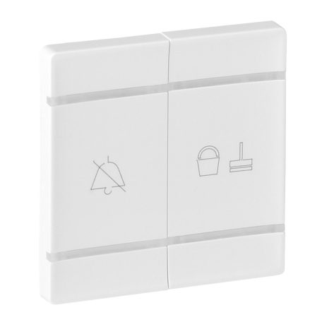 MyHome (Valena Life) “Ne zavarjanak” és “Takarítást kérek” burkolatolatok kat. szám 0 675 93 vezérlő mechanizmushoz, fehér 754930