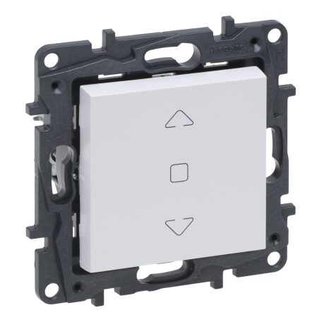 Niloé Step redőnyNyomógomb (3 állású) 6A, mechanikus végállású motor közvetlen vezérléséhez, fehér 863143