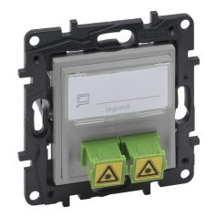 Niloé Step SC/APC optikai aljzat, alumínium 863371