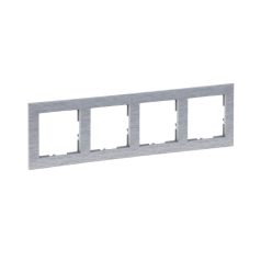 Suno 4-es keret, csiszolt alumínium 721564