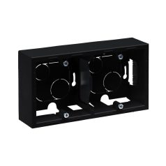 Suno kettes kiemelődoboz, fekete 721495
