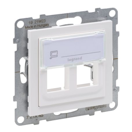 Suno kettős keystone adapter, fehér 721145