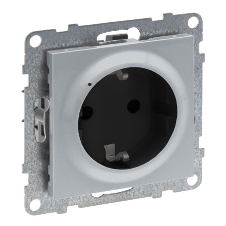 SUNO with Netatmo okos 2P+F csatlakozóaljzat (végrehajtó), 16A, keret nélkül, alumínium 722380