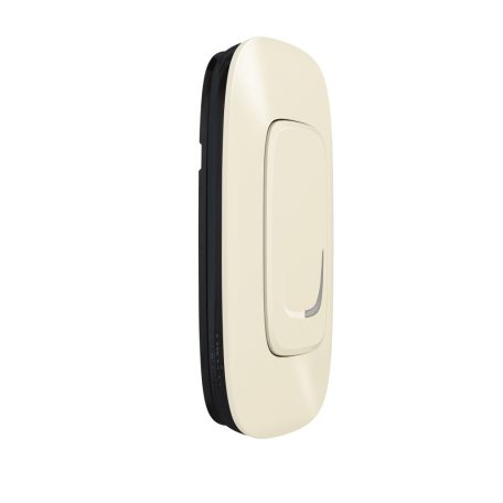 Valena Allure with Netatmo okos vezeték nélküli kapcsoló/dimmer (elemes távvezérlő), falon kívüli, 1-es kerettel, elefántcsont 752685