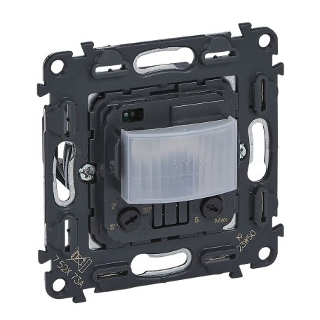 Valena InMatic mozgásérzékelős (PIR) kapcsoló, 0-2000 W (LED max. 500 W) , nulla (N) vezető bekötéssel 752073A