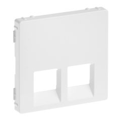   Valena Life 2xRJ45/RJ11 csatlakozóaljzat burkolatolat fehér 755420
