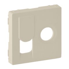   Valena Life TV csatlakozóaljzat + RJ45 Cat. 6 UTP aljzat burkolatolat, elefántcsont 754831