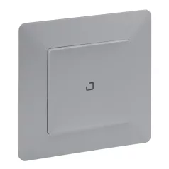   Valena Life with Netatmo okos kapcsoló/dimmer (végrehajtó), nulla (N) vezető bekötéssel, 1-es kerettel, alumínium 752366