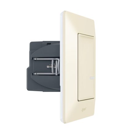 Valena Life with Netatmo okos kapcsoló/dimmer (végrehajtó), nulla vezető nélkül (retrofit), keret nélkül, elefántcsont 752284A