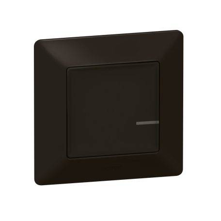 Valena Life with Netatmo okos kapcsoló/dimmer (végrehajtó), nulla vezető nélkül (retrofit), keret nélkül, fekete 756384A