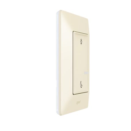 Valena Life with Netatmo okos vezeték nélküli ébredés/elalvás szcenárió kapcsoló (elemes távvezérlő), falon kívüli, 1-es kerettel, elefántcsont 752289