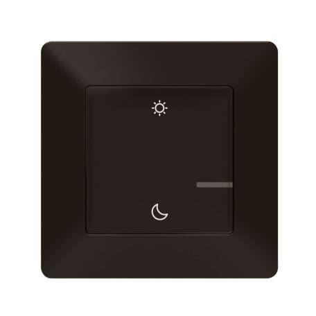 Valena Life with Netatmo okos vezeték nélküli ébredés/elalvás szcenárió kapcsoló (elemes távvezérlő), falon kívüli, 1-es kerettel, fekete 756389