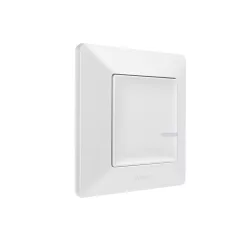   Valena Life with Netatmo okos vezeték nélküli kapcsoló/dimmer (elemes távvezérlő), falon kívüli, 1-es kerettel, fehér 752185