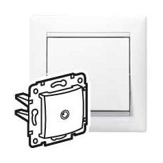   Valena TV antenna-csatlakozóaljzat végzáró, 10dB fehér 774430