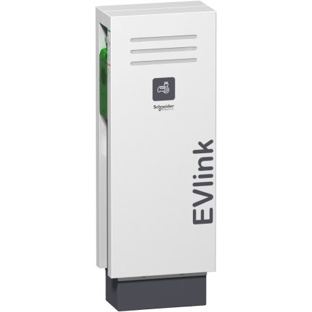 : EVLink Álló elektromos autótöltő állomás T2 + TF - 22kW + 2,3kW, RFID EVF2S22P2F